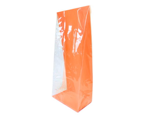 L-bag L137xW87/H325mm cardboard apricot orange
