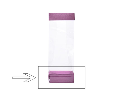 Arosabase 80x50x30mm plum