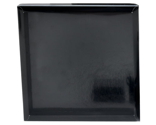Windowbox 175x175x24mm Duo mat-black/shiny-black
