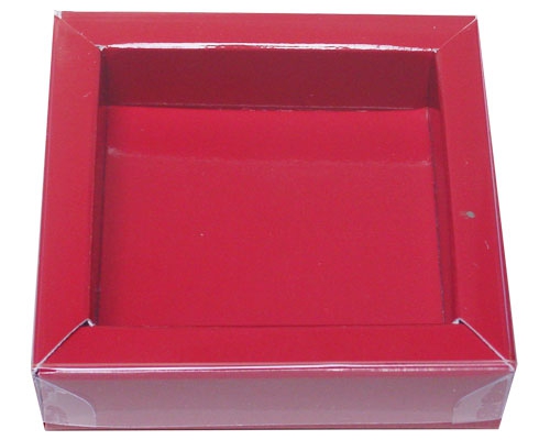 Windowbox 66x66x19mm brique laqué
