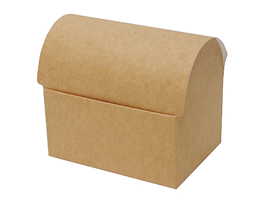 koffer 250gr 105x75x87mm kraft-brown