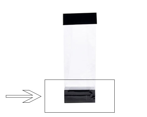 Arosabase 70x40x30mm noir laque