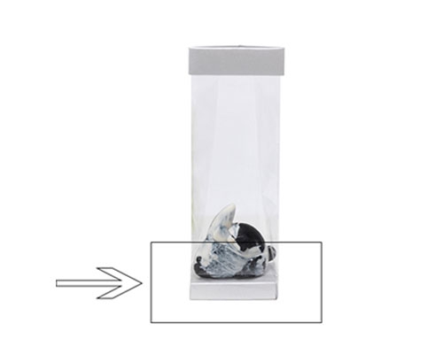 Arosabase 80x50x15mm silvertin