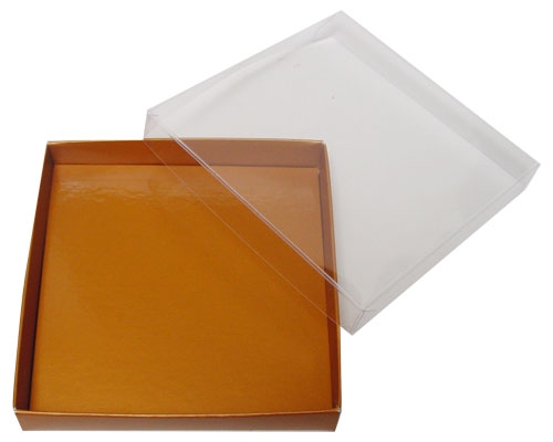 Windowbox carre small 110x110x19mm hazelnut