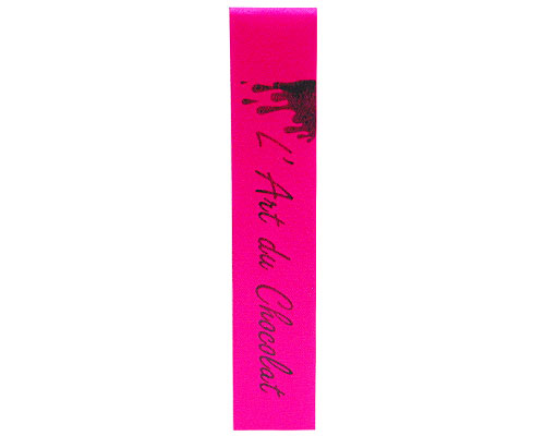 Ribanbel l Art du Chocolat  Fuchsia/Black