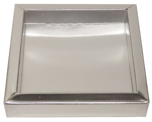 Windowbox 100x100x19mm silvershine