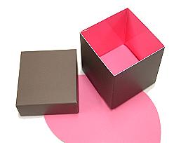Cubebox appr.500 gr. Duo Hollywood taupe-pink
