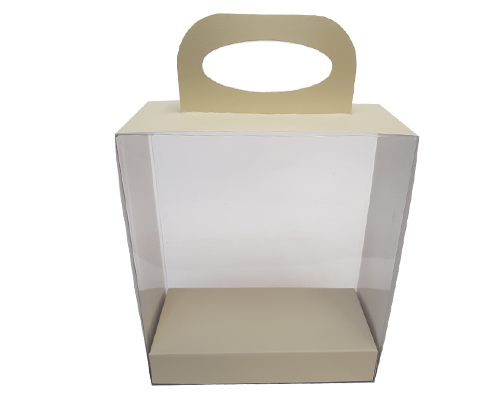 Pvc box shoe L170xW80xH170mm interior caïro ivory