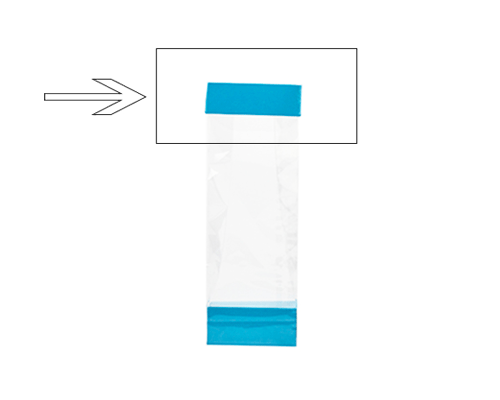 Arosa clip 70mm lagune laque