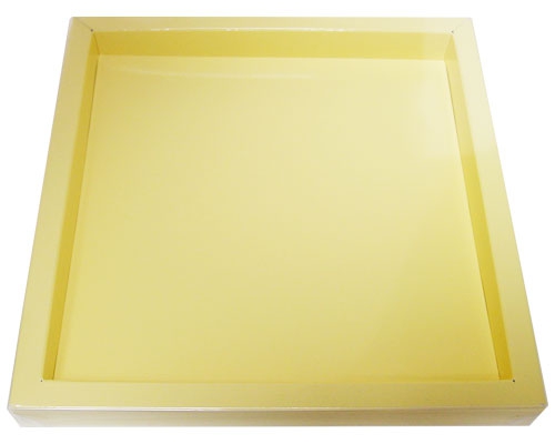 Windowbox 166x166x19mm creme laque