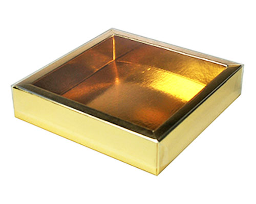 Windowbox 120x120x30mm interior goldshine