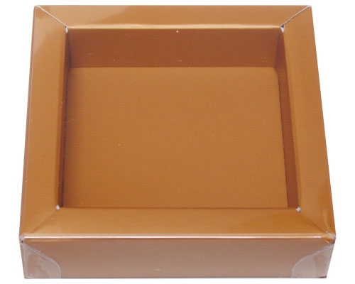 Windowbox 66x66x19mm hazelnut