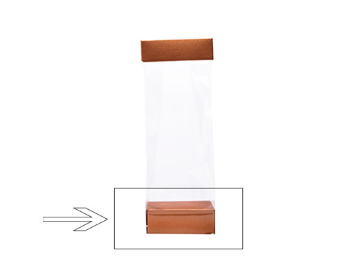 Arosabase 80x50x30mm coppertin