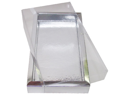 Windowbox 185x95x24mm shiny silver