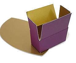 Box 2 choc, Duo Djerba purple-copper