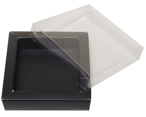 Windowbox 66x66x19mm duo mat black