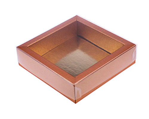 Windowbox 90x90x30mm interior coppertin