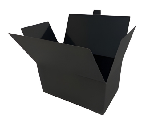 Ballotin with sideclosing, 1000 gr. black