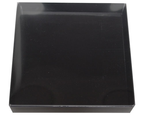 Windowbox carre small 110x110x19mm black