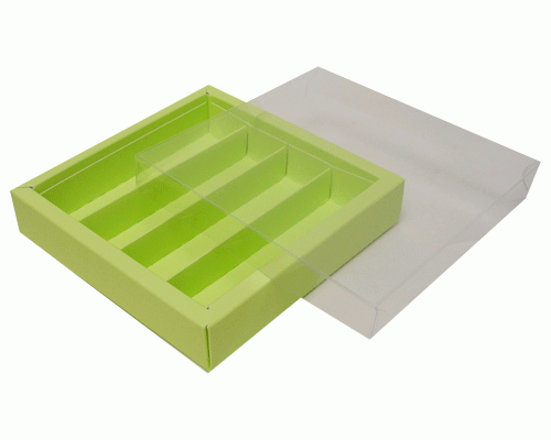 Windowbox maxi 145x145x33mm divider included pistache 