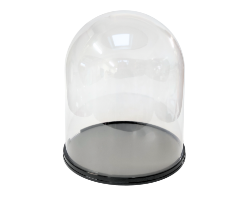 Dome large D200xH230mm black warm grey