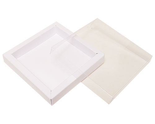 Windowbox 100x100x19mm white 