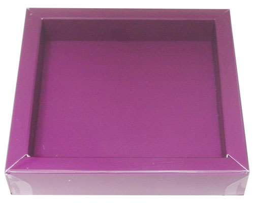 Windowbox 100x100x19mm purple