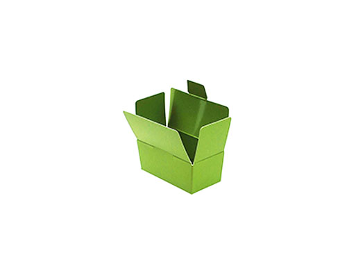 Box 2 choc with sideclosing, kiwi green