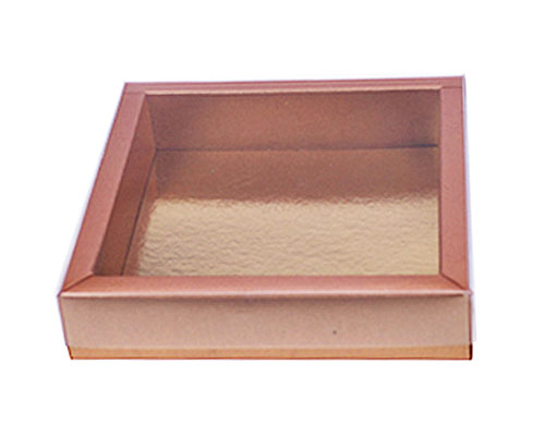 Windowbox 120x120x30mm interior coppertin