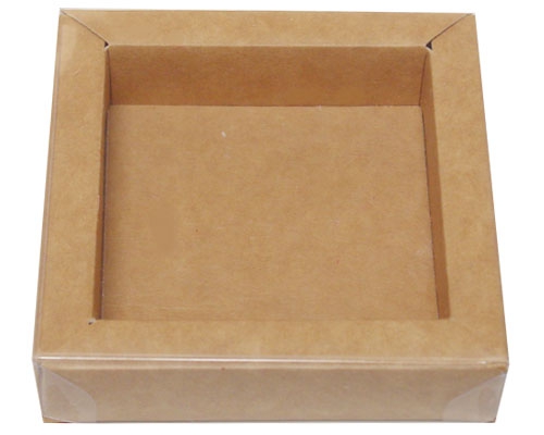 Windowbox 66x66x19mm kraft