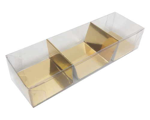 PVC box 3 division with divider included