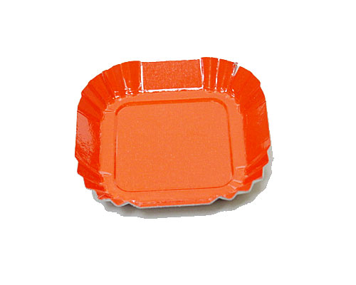 Bordje square 55x55mm orange