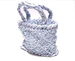 Strickbag, lightblue