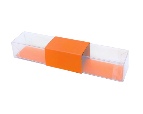 PVC L150xW30xH25mm apricot orange with sleeve