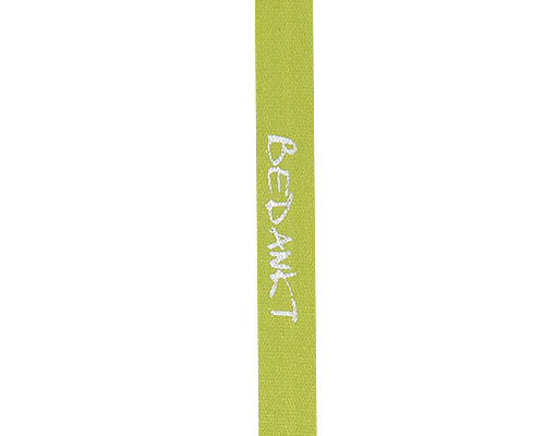 Ribanbel bedankt apple green/silver