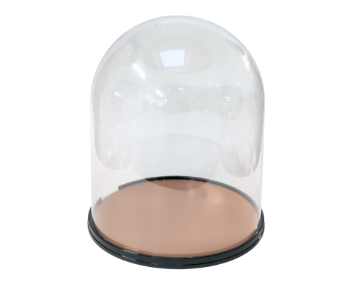 Dome large D200xH230mm black hazelnut