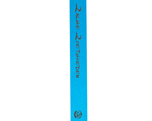 DoubleFaceSatin ZaligeZoetigheden Turquoise/Brown