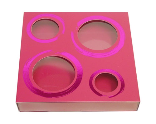 Windowbox 4 circle small 110x110x19mm dahlia