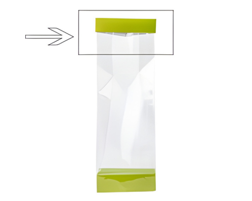 Arosa clip 100mm kiwi green