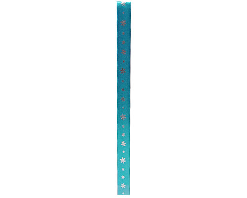 DoubleFaceSatin Icestars Turquoise