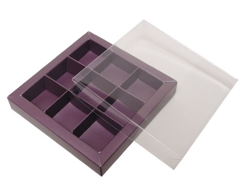 Windowbox 100x100x19mm 9 division fig