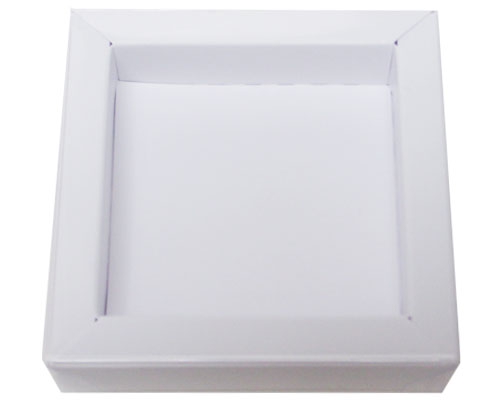 Windowbox 66x66x19mm duo mat white