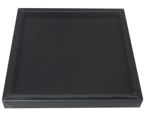 Windowbox 166x166x19mm mat black