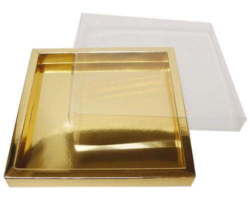 Windowbox 166x166x19mm goldshine