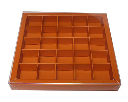 Windowbox 166x166x19mm 25 division sunset orange