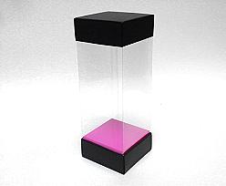 Skylinebox L100xW100xH220mm exterior Paris Black-fuchsia