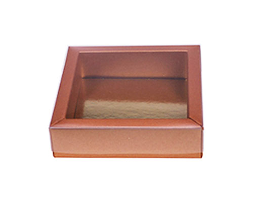 Windowbox 90x90x30mm interior coppertin