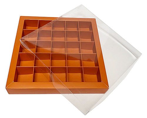 Windowbox 185x185x30mm 25 division sunset orange