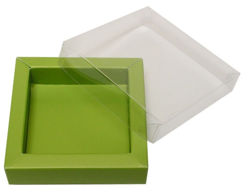 Windowbox 66x66x19mm kiwi green