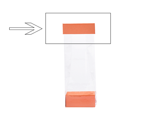 Arosa clip 70mm orange